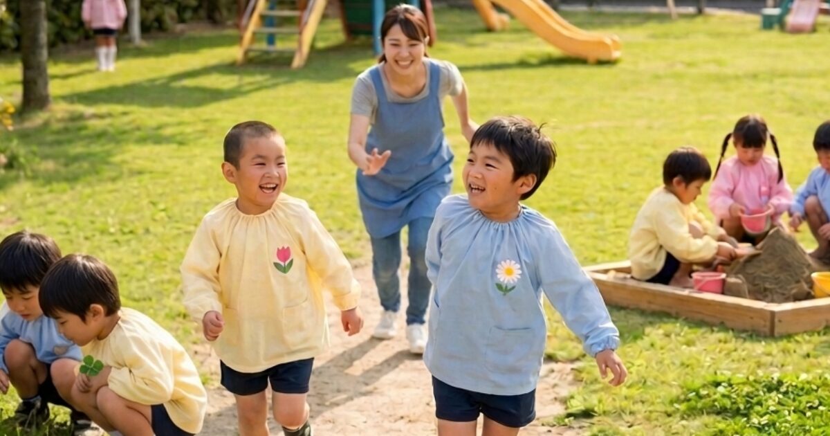 あなたが現在見ているのは 外遊びを楽しみました